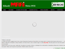 Tablet Screenshot of biliardimari.it